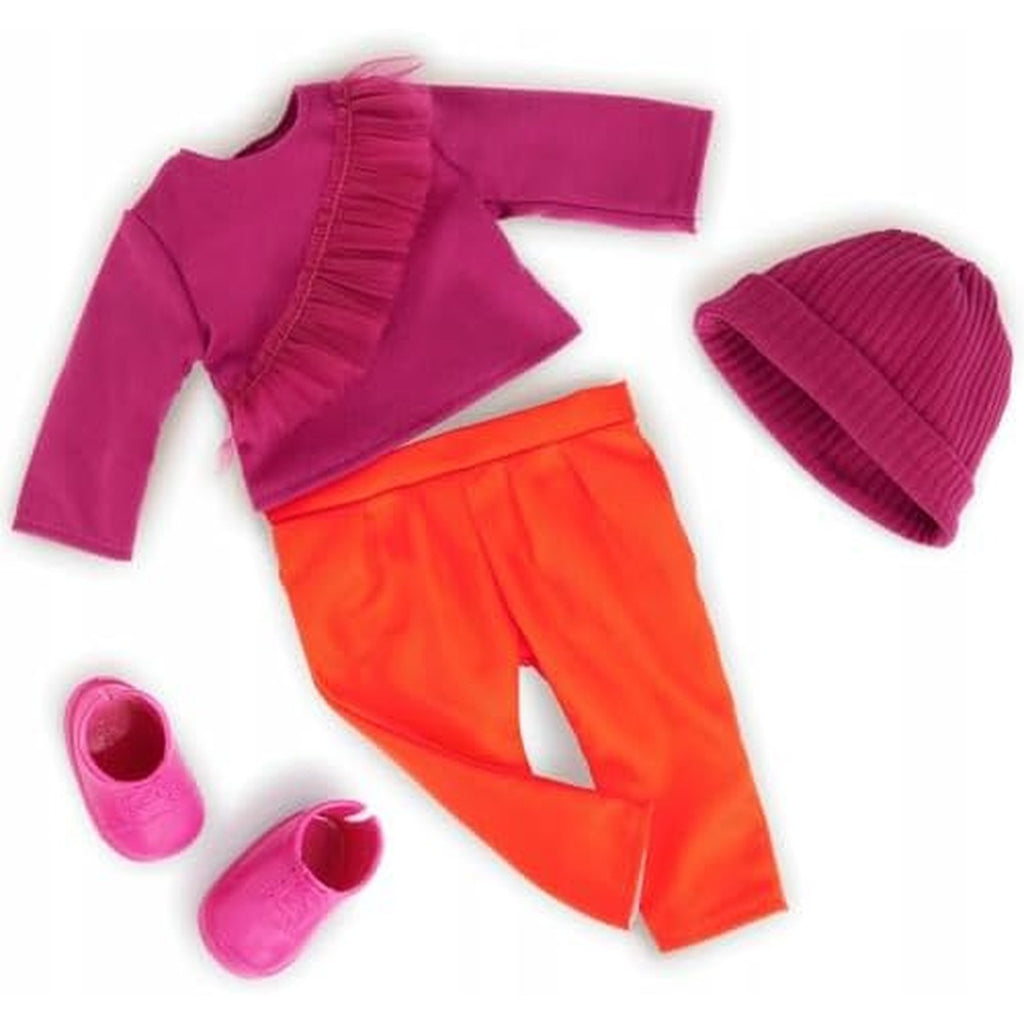 Our Generation 18 cm Fashion Doll in Colour Block Outfit, Shay