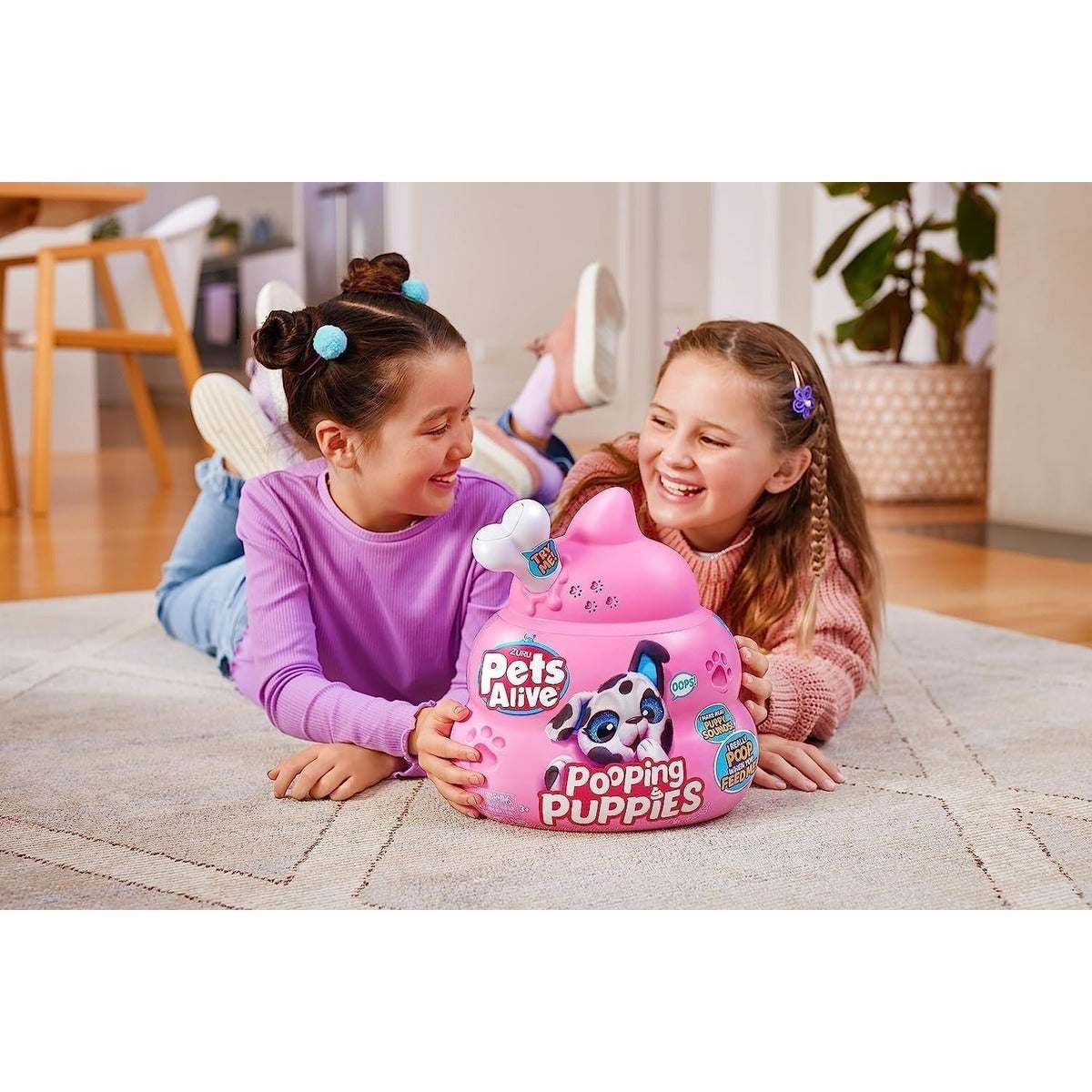 S001-Pets Alive-Pooping Puppies- Series 1 Interactive Plush, Bulk