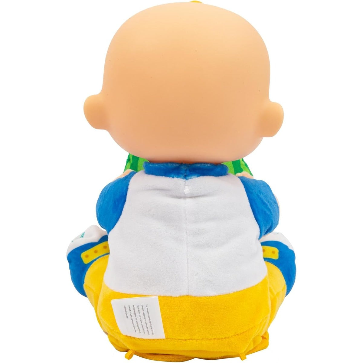 Giochi Preziosi Cocomelon Peek A Boo JJ - JJ in Plush Version 30 cm with Motorised Sounds and Movements for Playing Bubu Seven Years, for Children from 2 Years, Ccm41000