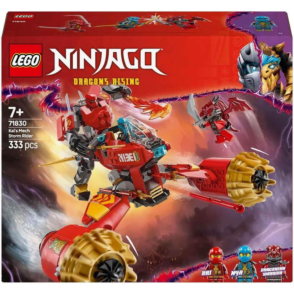 LEGO 71830 Ninjago Kai Mech Storm Rider Toy Toy Birthday Present Block