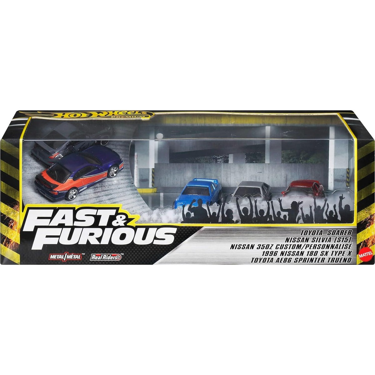Hot Wheels Toy Cars, Premium Fast & Furious Tokyo Drift Bundle