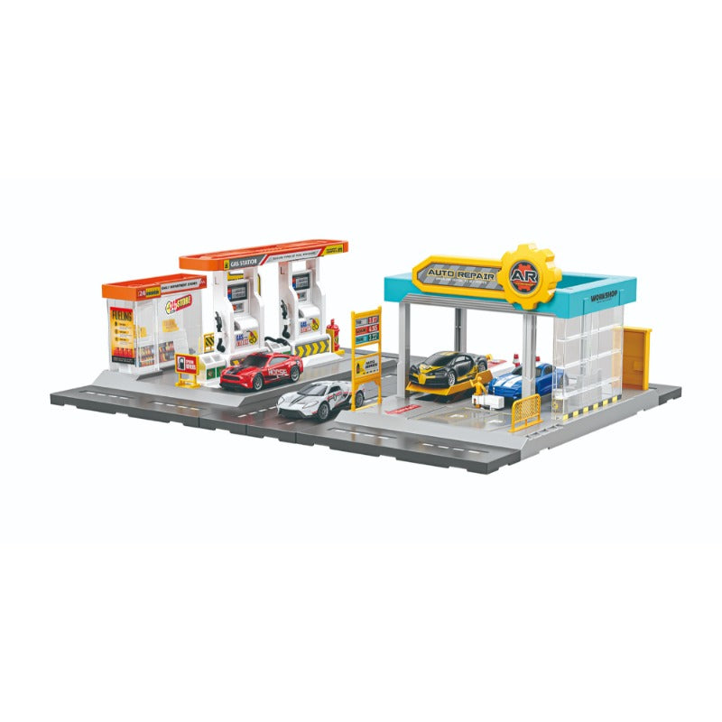 TechTonix Gas & Repair Station Playset