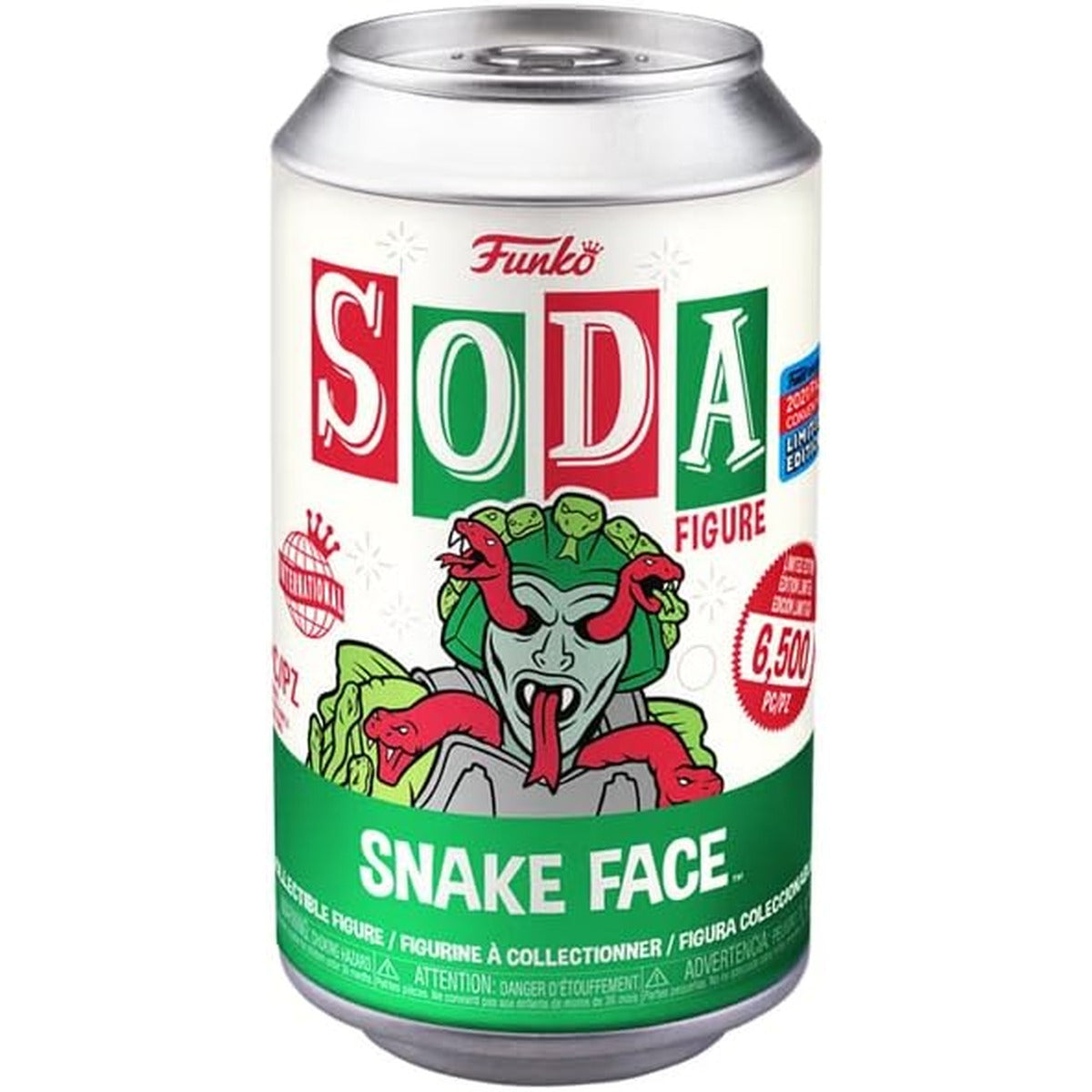 Funko Vinyl SODA: Motu- Snake Face w/(MT) Chase(IE) 1 in 6 Chance of