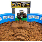 Monster Jam, Monster Dirt Arena 24-inch Playset with 2lbs of