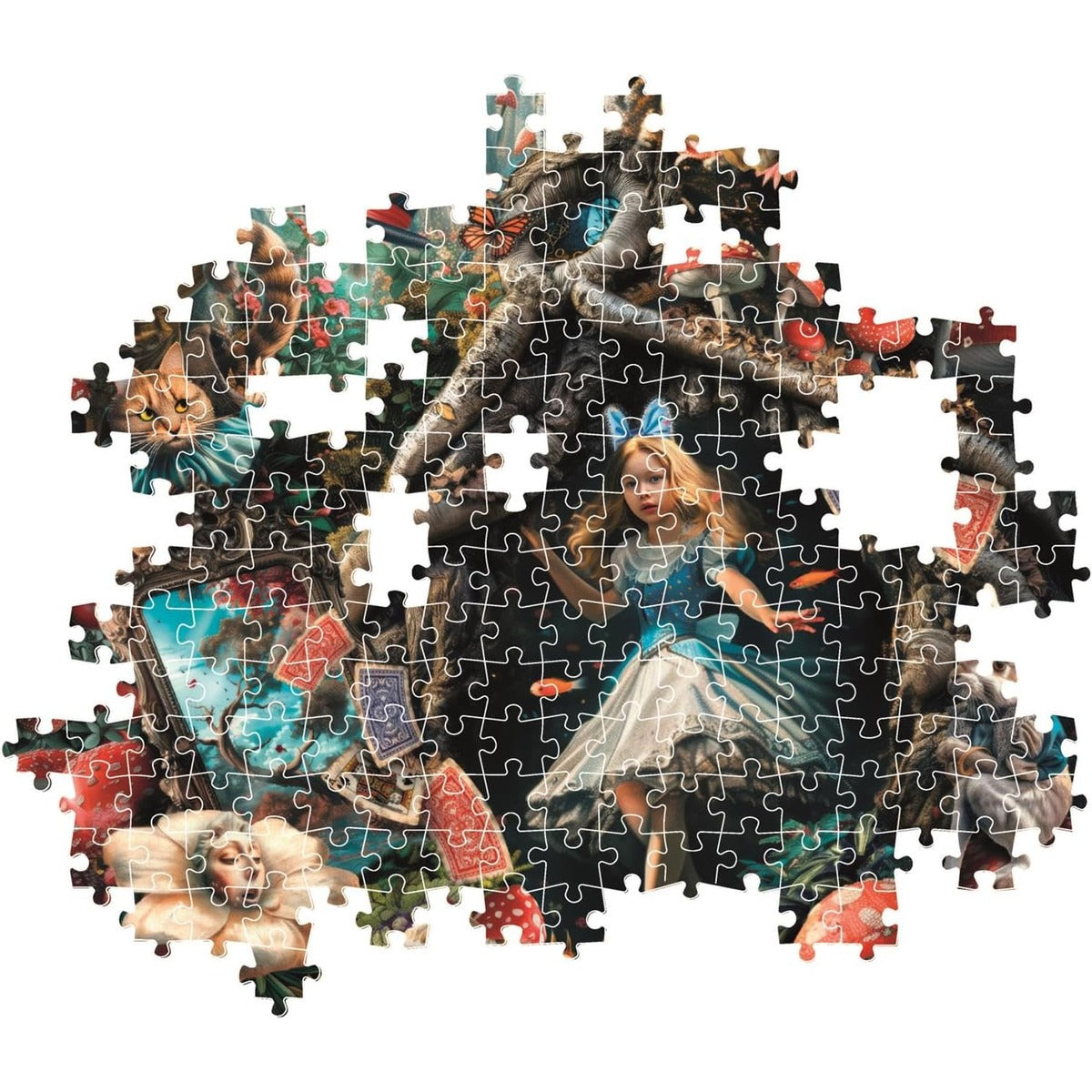 Amazon.com: Clementoni Puzzle 1000 Pieces, Another Day in Wonderland Collection, Puzzle for Adults 14-99 Years, Compact Box, Made in Italy. 39935 : Toys & Games