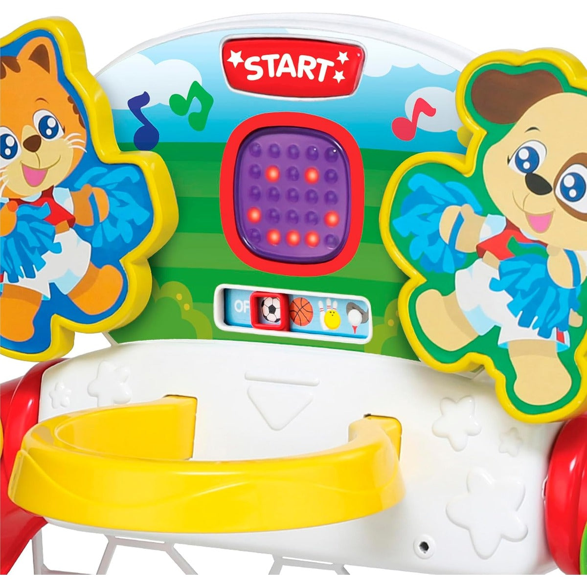 Winfun: 4-in-1 Sports Center - 4 Modes: Soccer, Basketball, Bowling, &amp; Golf, LED Screen, Transforming Interactive Toy, Toddlers &amp; Kids Ages 18mo+