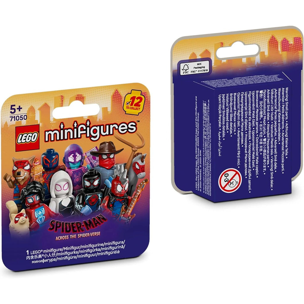 LEGO Minifigures Spider-Man: Across the Spider-Verse - Get 1 of 12 Collectible Toys with Accessories - Gift for 5+ Year