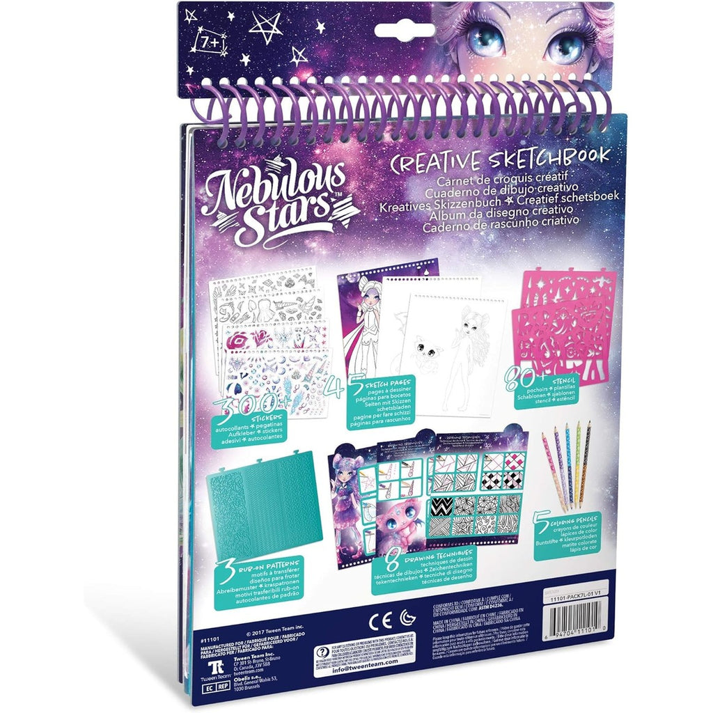 Nebulous Stars Creative Kids Sketchbook Set