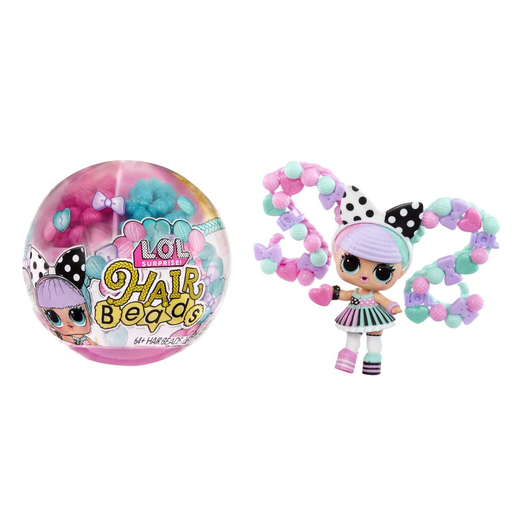 L.O.L. Surprise! LOL Surprise Hair Beads Tots with 60+ Hair Beads