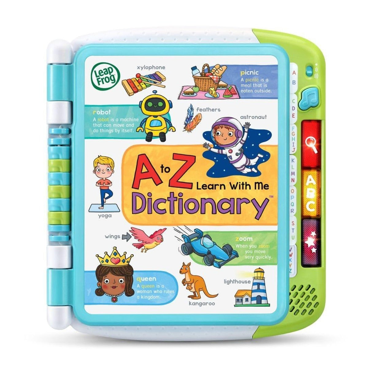 VTech 614403 Leapfrog A-Z Learn with Me Dictionary, Multicoloured