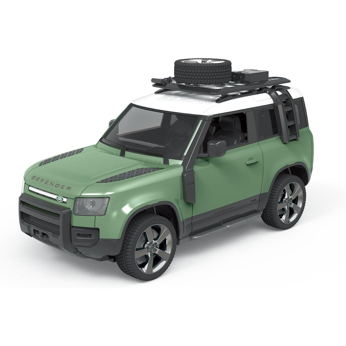 RW 1:12 Defender Assorted (Green and Silver)