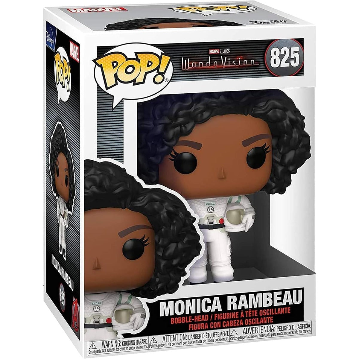 Funko POP Marvel: WandaVision - Monica Rambeau Vinyl Figure,Multicolor,Standard