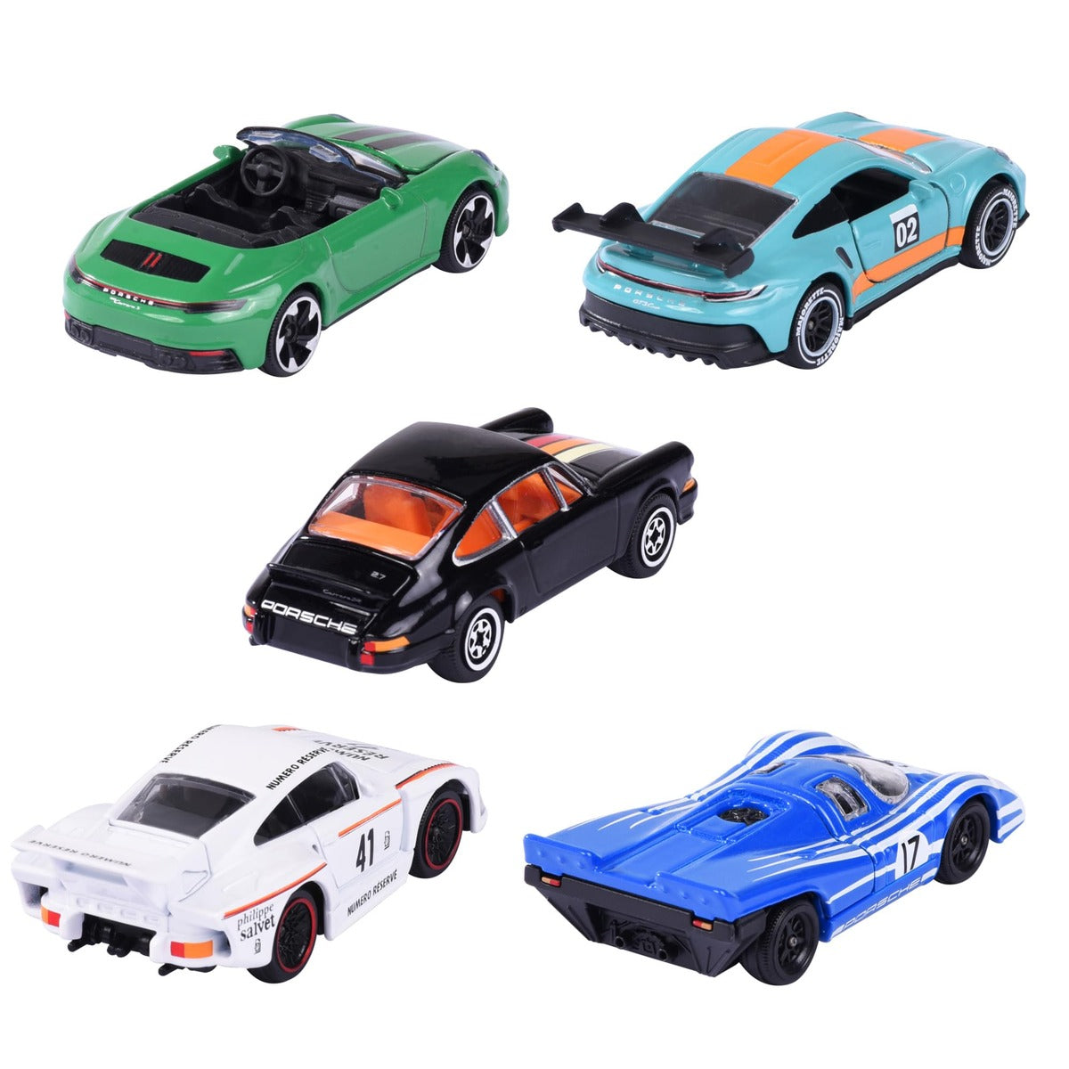 Majorette 212053172 Porsche Motorsport Gift Pack (Set of 5 Toy Cars)