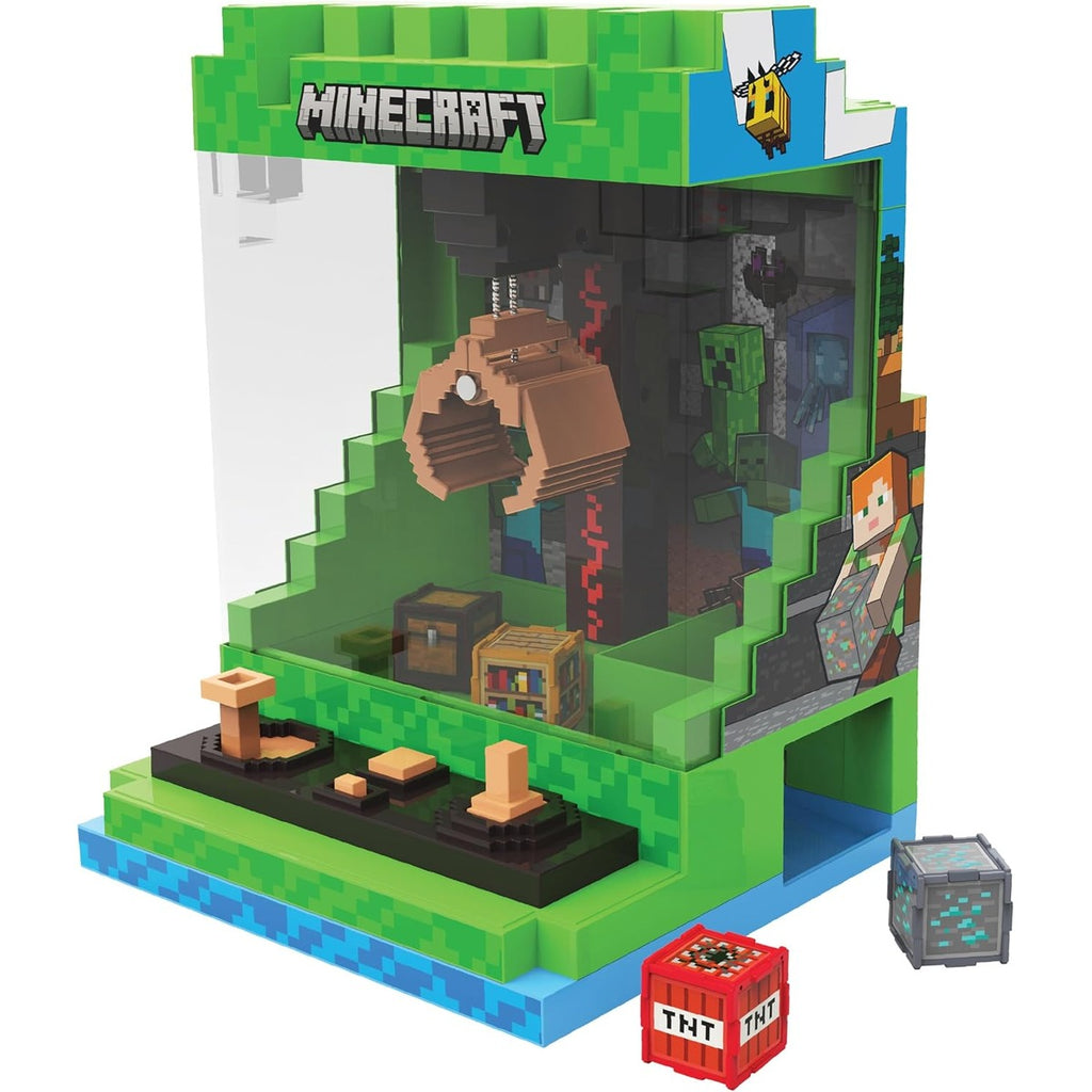 Merchant Ambassador Merchant Ambassador x Minecraft Arcade Claw Crane Overworld Desktop Game Machine toy