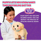 Little Live Pets Ouchies Cooper The Retriever Puppy, 50+ Sounds