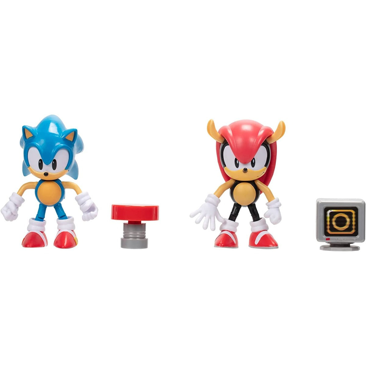 Sonic the Hedgehog 4" Action Figure 2 Pack Classic Sonic & Classic Mighty