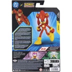 Sonic The Hedgehog DC x Sonic Sonic as The Flash - 13 cm Action Figure, Officially Licensed by Jakks Pacific, Highly Poseable and Detailed Design, Collector's Packaging