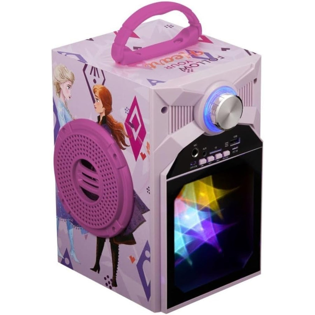 SMD'S Disney Frozen Bluetooth Karaoke Speaker with Microphone