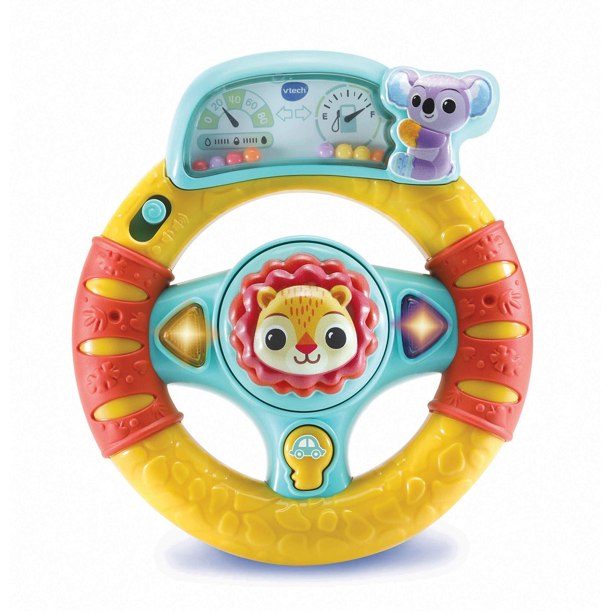 VTech Baby Roar & Explore Wheel, Interactive Baby Toy with Phrases