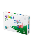 HEY CLAY Monsters Set-Colourful Modeling Kids-Air Dry Clay Kit 15 Cans And Sculpting Tools