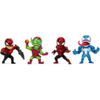 Jada Toys Marvel Spider-Man Figure (1 Piece) - 1 of 4 Collectible Metal Figures (Spider-Man, Venom, Green Goblin or Toxin) for Fans and Collectors from 8 Years, Wave 3, Random Selection, 6.5 cm