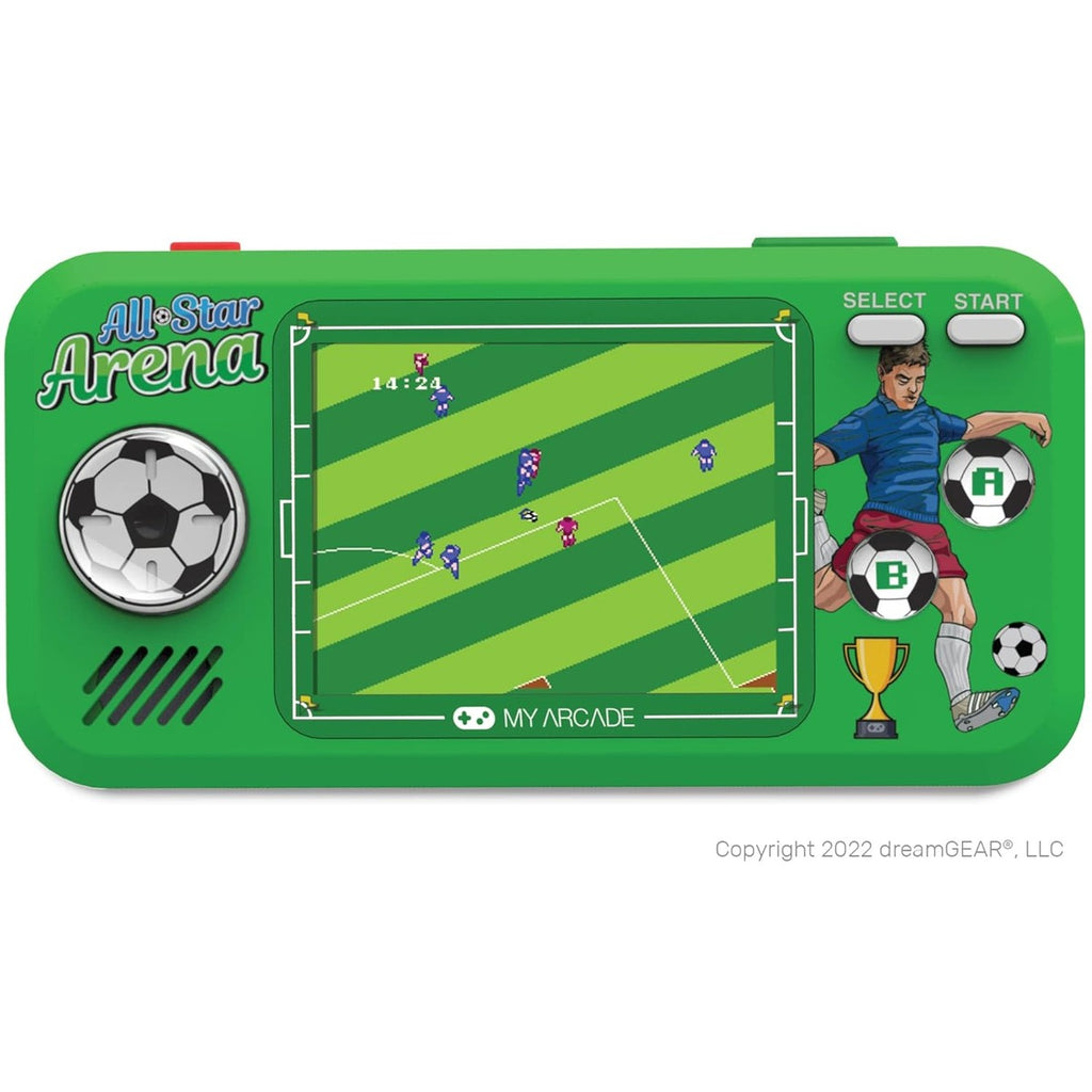 My Arcade All Star Arena Pocket Player- Sports Game Console with 307