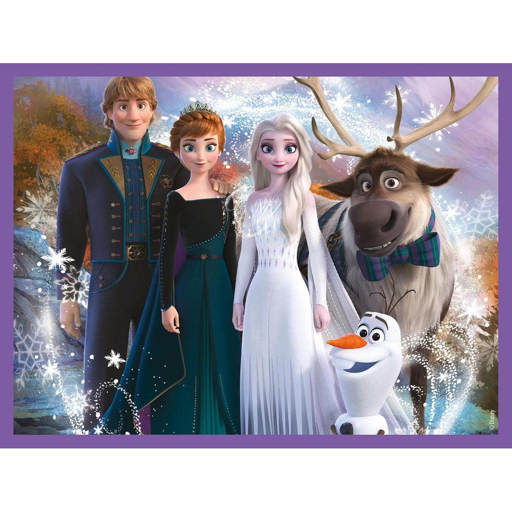 Clementoni 41192 Frozen - 12 Pieces Children 3 Years, Cartoon, Cube, Disney Puzzle, Made in Italy, Multicoloured