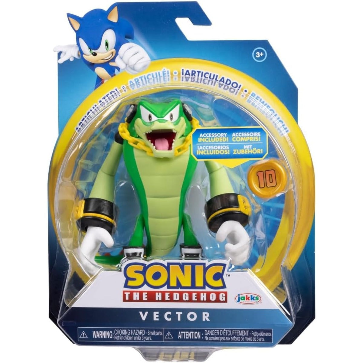 Sonic The Hedgehog 4" Articulated Action Figure Collection (Choose Figure) (Metal Sonic)