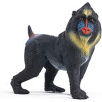 Schleich Wild Life Realistic Mandrill Monkey Figurine