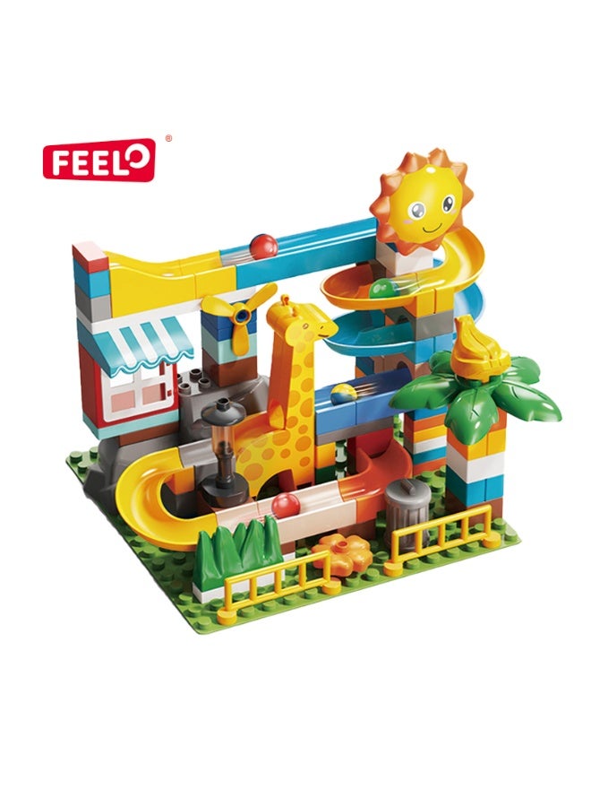 Giraffe Slide Big Building Blocks for Kids