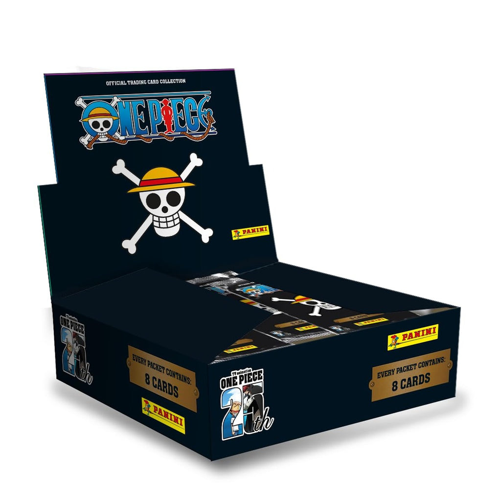 Panini One Piece 25th Anniversary Trading Cards (Box of 18 Flow Packs)