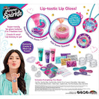 Shimmer 'n Sparkle Glitter & Gem Lip Gloss Lockets DIY Activity Set