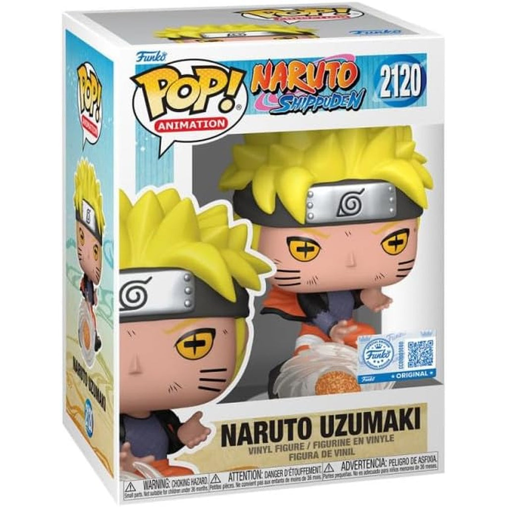 Funko Pop! Animation | Naruto Shippuden Naruto Uzumaki Nº2120 | Collectible Vinyl Figure | Official Anime Edition | Gift Idea for Naruto Fans