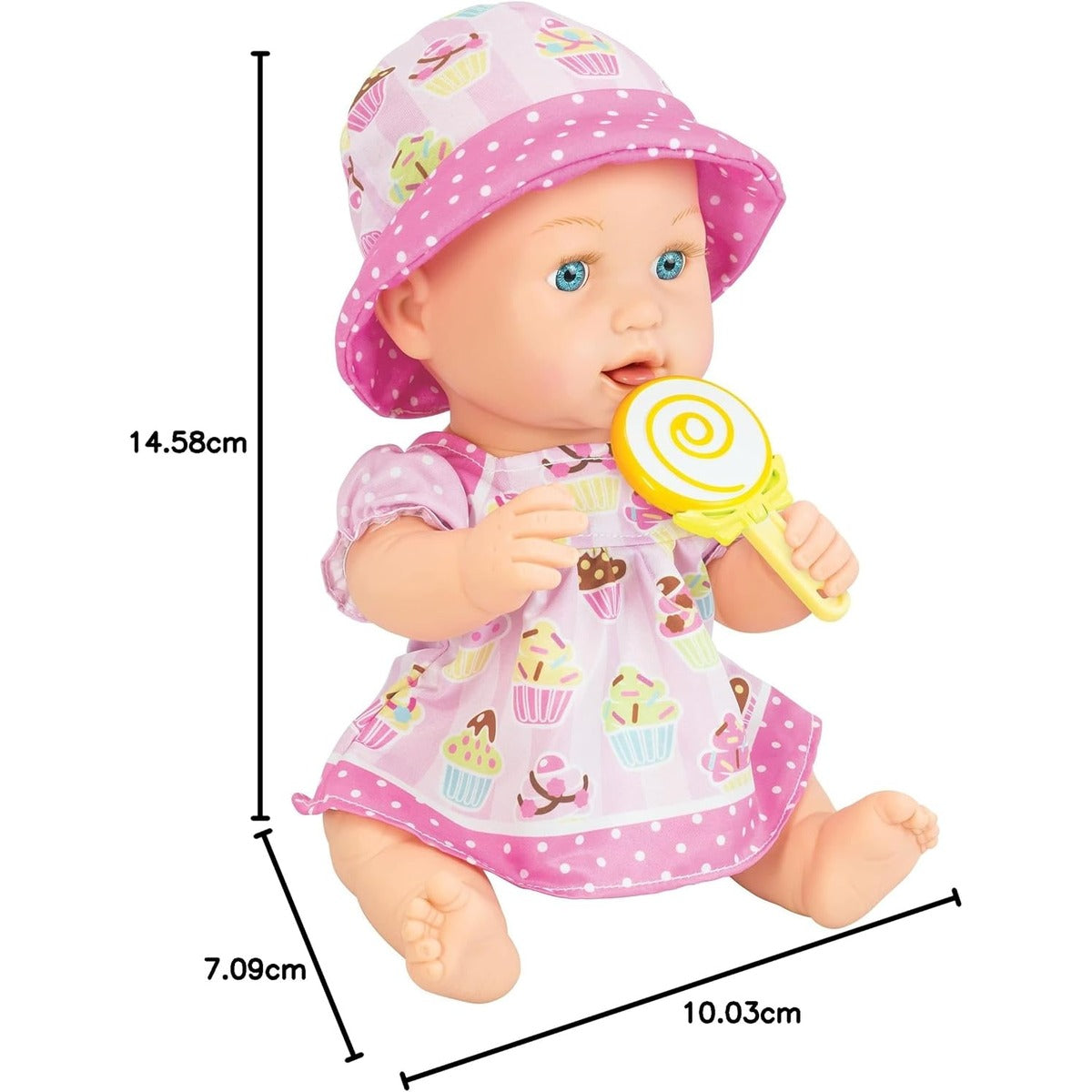 Hayati Baby Amoura Giggle & Treats 16 Inches, Multicolor, 1591