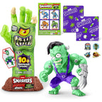 Smashers Horror House Dissect Skeleton Hand Playset with Over 10 Surprises, Build and Create Monster Figures, Slime