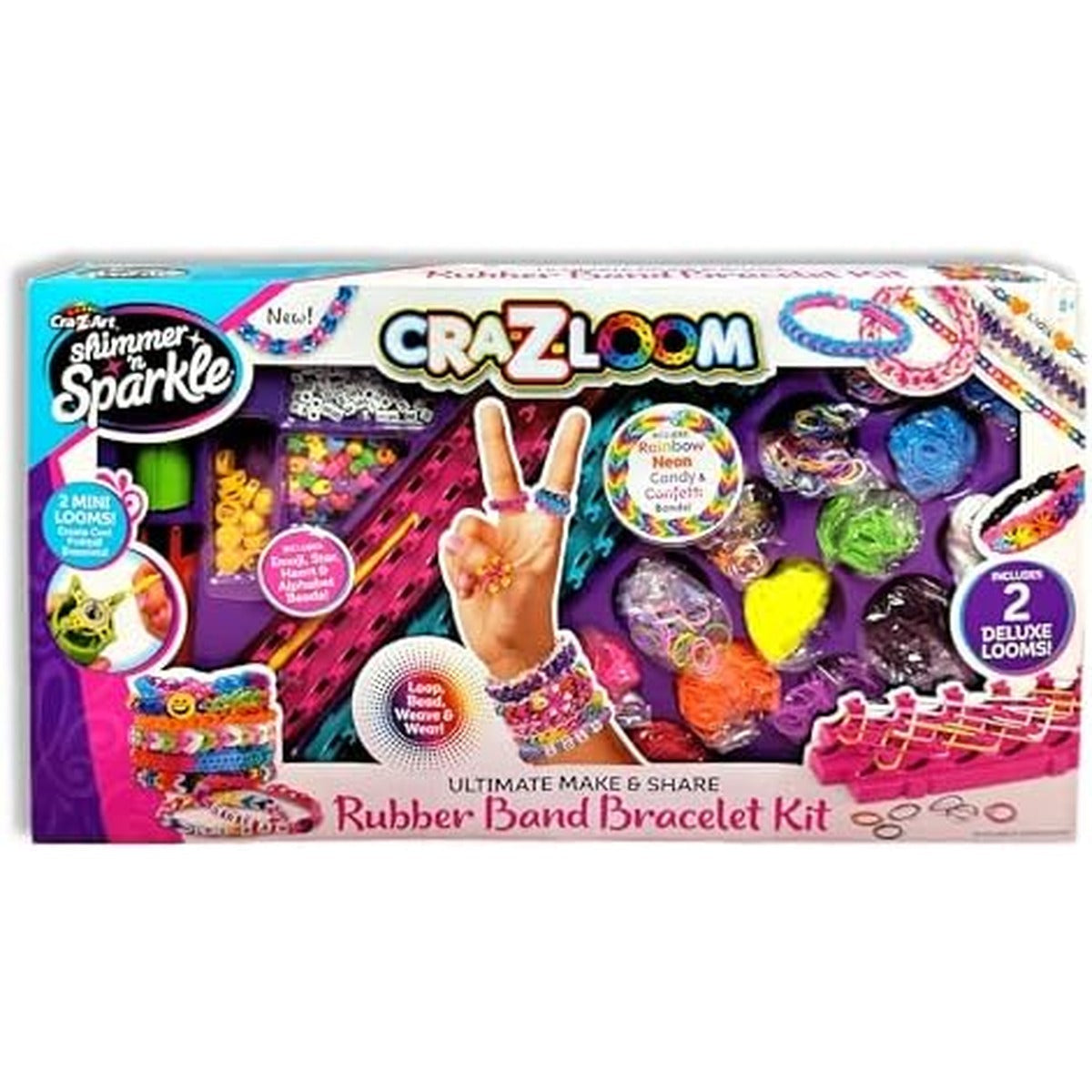 CraZLoom SNS Deluxe Rubber Band Case