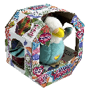 Happy Yappers - Parrott Turquoise