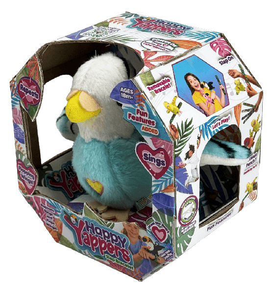 Happy Yappers - Parrott Turquoise