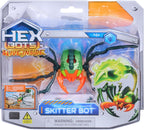 Hex Bots Skitter Bot Spider Interactive Figure Set for Kids