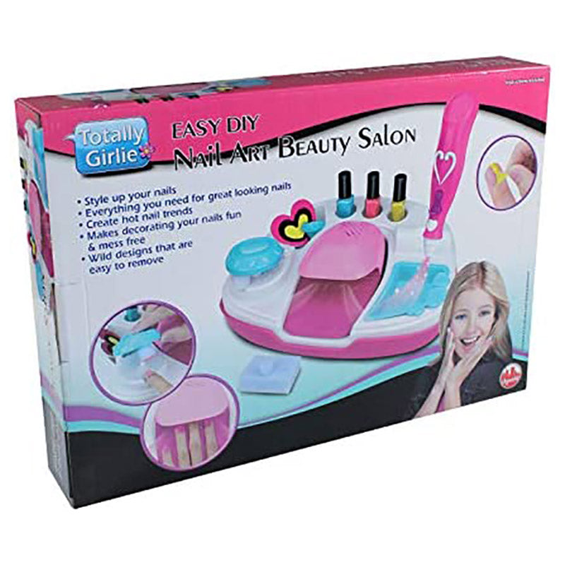 Totally Girlie - Easy Nail Art Beauty Salon DIY Crafts Kit