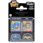 Bitty Pop! Marvel Infinity Saga: Captain America & Hulk 2Pk
