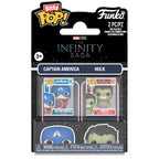Bitty Pop! Marvel Infinity Saga: Captain America & Hulk 2Pk