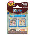 Bitty Pop! Animation: One Piece - Luffy & Nami 2Pk