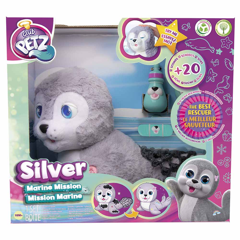 IMC Toys - Club Petz Silver Marine Mission - Grey