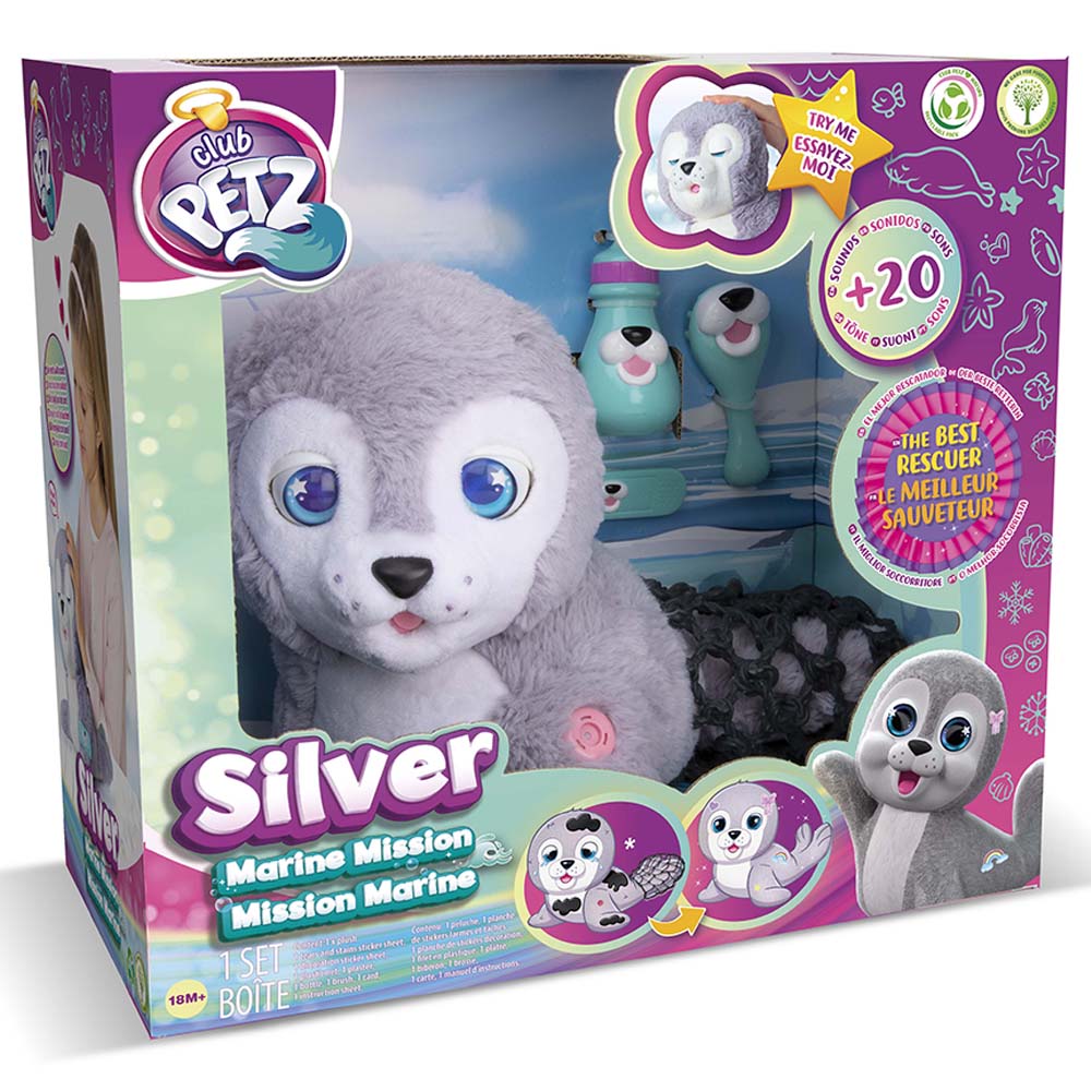 IMC Toys - Club Petz Silver Marine Mission - Grey