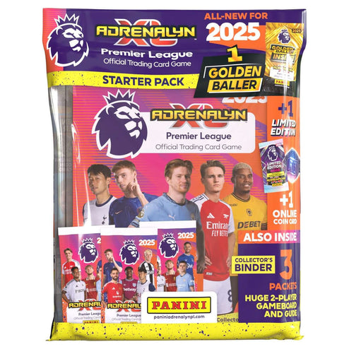 PANINI PREMIER LEAGUE 2024/25 ADRENALYN XL SINGLE PACK(BOX OF 36)